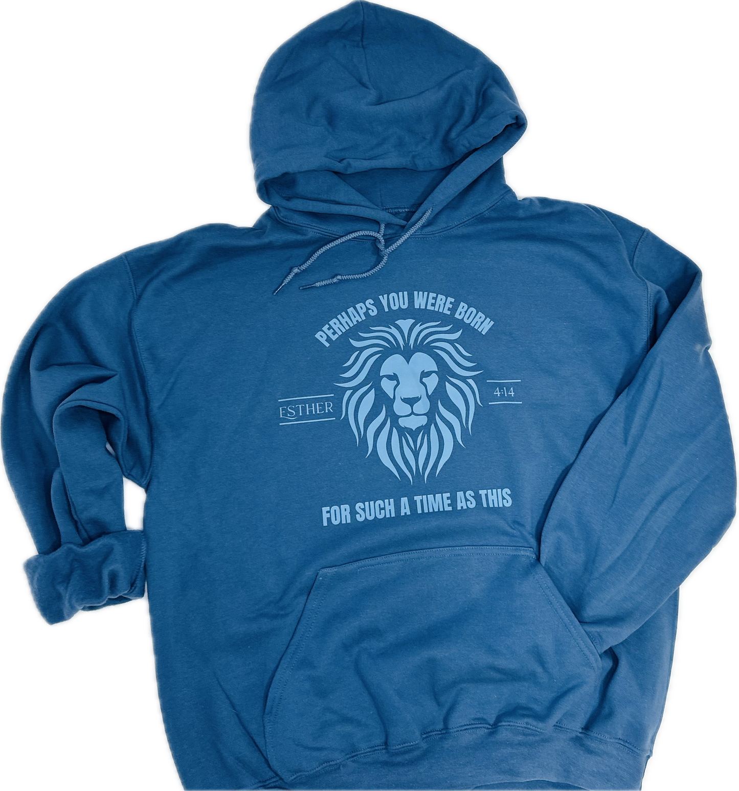 Such A Time as This Indigo Hoodie